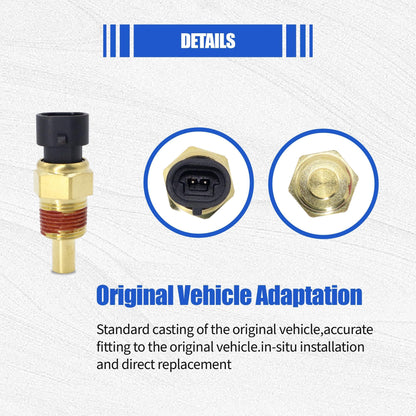 HiSport 12146312 Engine Water Coolant Temperature Sensor Compatible with Acura 1996-1999,Buick 1976-2005,Cadillac 1980-2004,Chevrolet Chevy 1979-2014,Geo,GMC,Honda,Hummer,Isuzu,Jeep,Oldsmobile,Pontiac