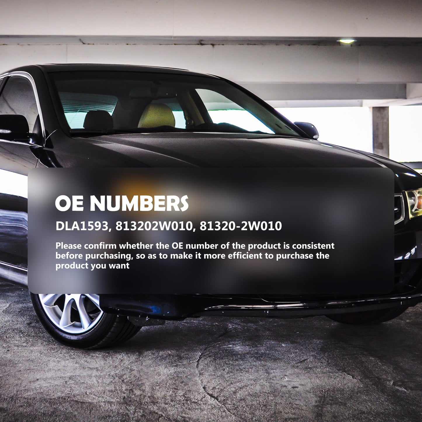 HiSport 81320-2W010 Front Right Passenger Side Door Lock Actuator - Compatible with Hyundai Santa Fe 2013-2019 Replaces 813202W010