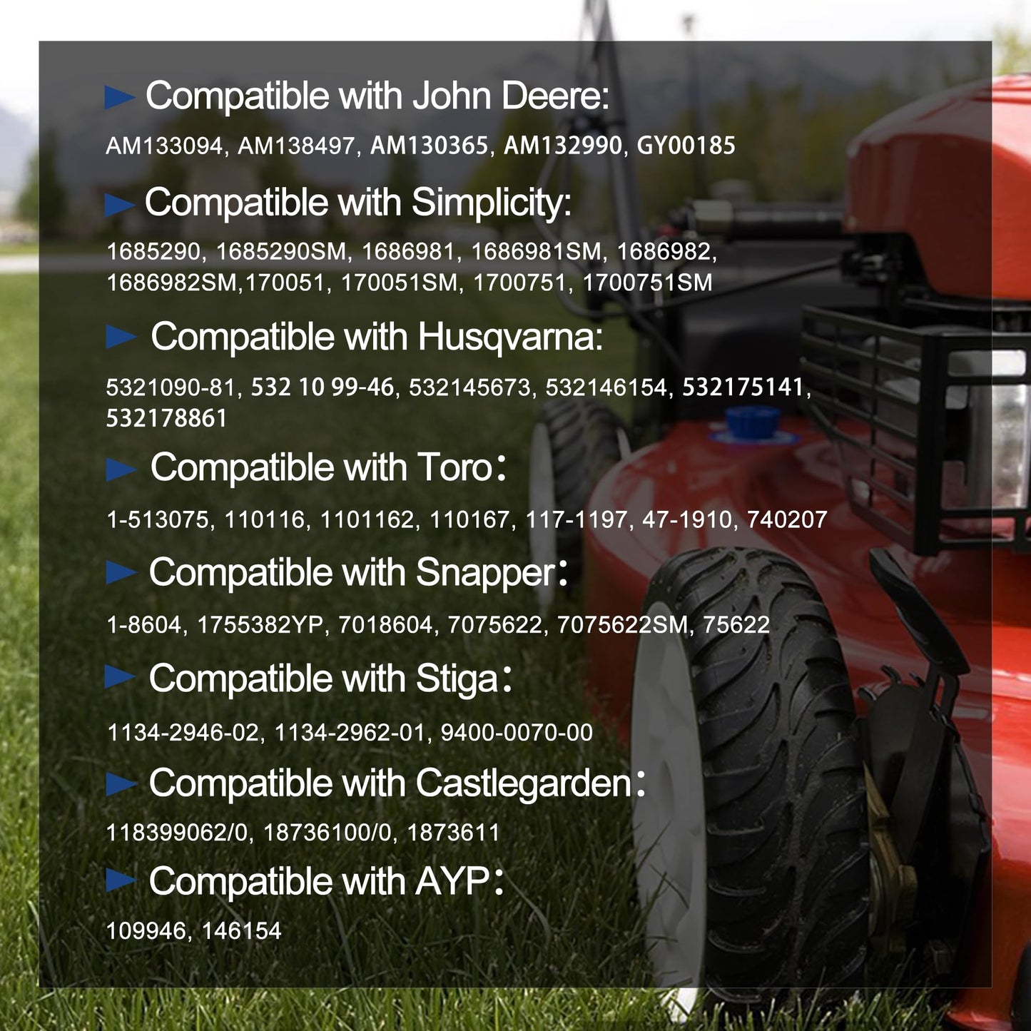 HiSport Starter Solenoid Compatible with John Deere AM133094, MTD 725-04439 Cub Cadet Lawn Tractor