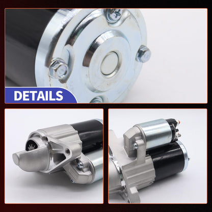 HiSport Starter Motor 12V 1.4KW 13 Teeth Clockwise 410-48224 M0T39571ZC Compatible with Ford F-150 Transit-150 Transit-250 Transit-350 Mustang Expedition & Lincoln Navigator SMT0423 19260N