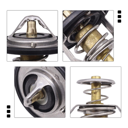 HiSport Engine Coolant Thermostat Assembly Compatible with Chevy GMC Cadillac 131-160, 89018168