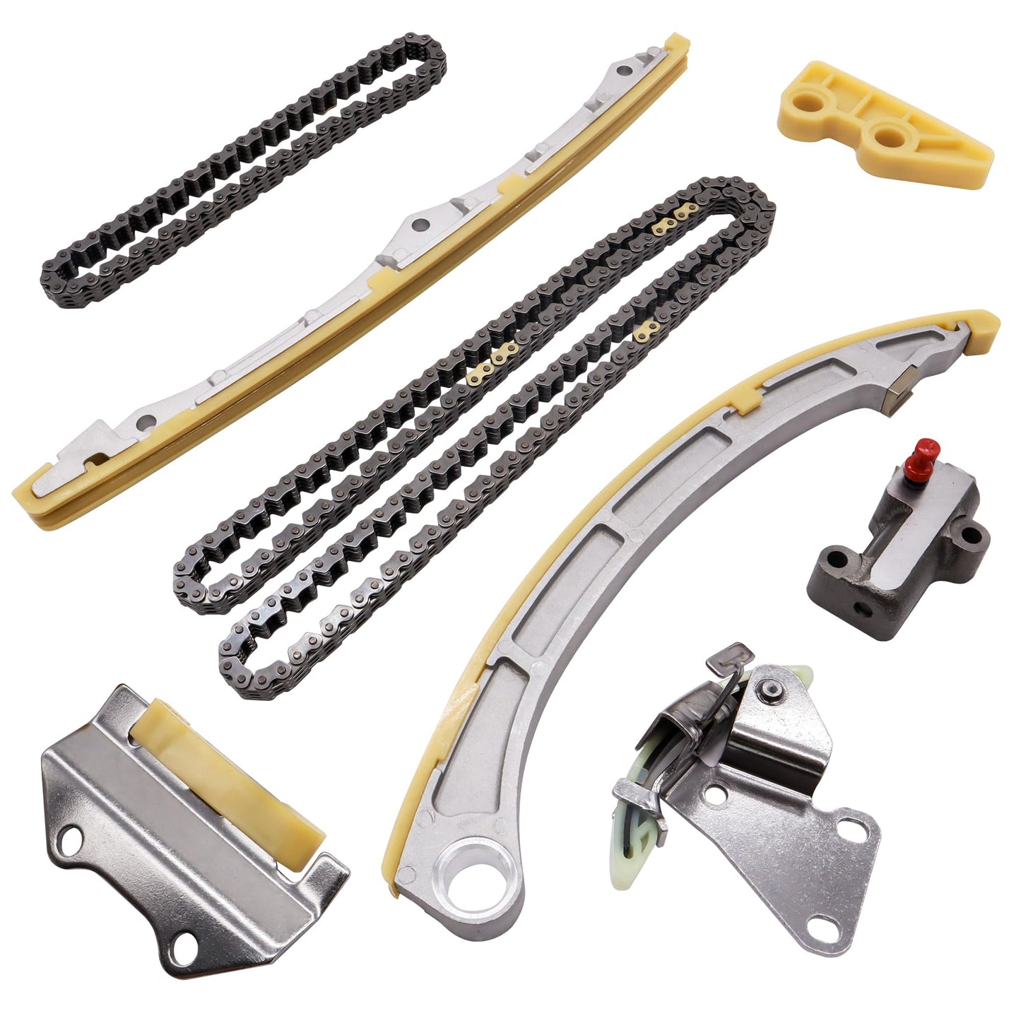 HiSport TS21831 Timing Chain Kit Tensioner Guide - Compatible with Honda 2003-2007 Accord 2.4L 2002-2009 CR-V 2.4L 2003-2011 Element 2.4L 2004-2008 Acura YSX 2.4L - Replace K24A1