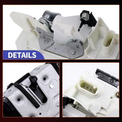 HiSport 931-080 Door Lock Latch Actuator Front Left Driver Side - Compatible with Chrysler Town & Country Dodge Caliber Grand Caravan Ram 1500 Ram 2500 Ram 3500 Jeep Compass Patriot 2008-2024