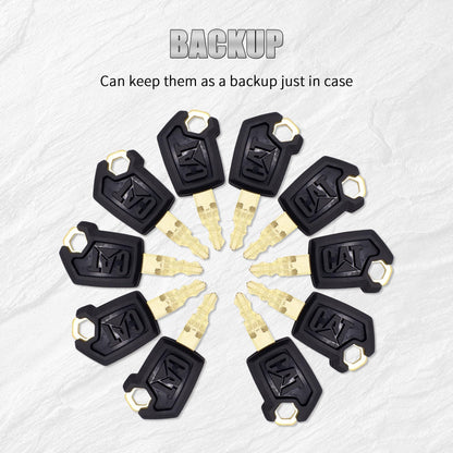 HiSport Cat Keys - Compatible with Caterpillar Heavy Equipment Part Replace 5P8500