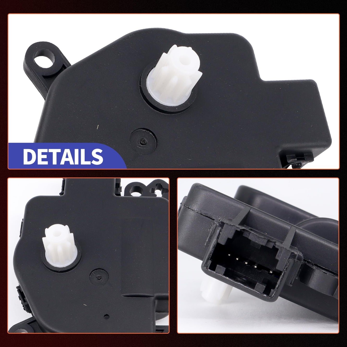 HiSport 604-241 HVAC Heater Blend Door Actuator - Compatible with Ford Escape 2008-2012 Expedition 2007-2016 F-150 2009-2014 Mercury Mariner 2008-2011 Lincoln Navigator 2006-2016