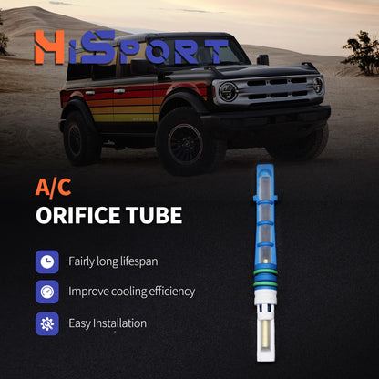 HiSport A/C Orifice Tube - Compatible with Ford Mazda Mercury Replaces EX5296C ZZM161179B 3411241 38621