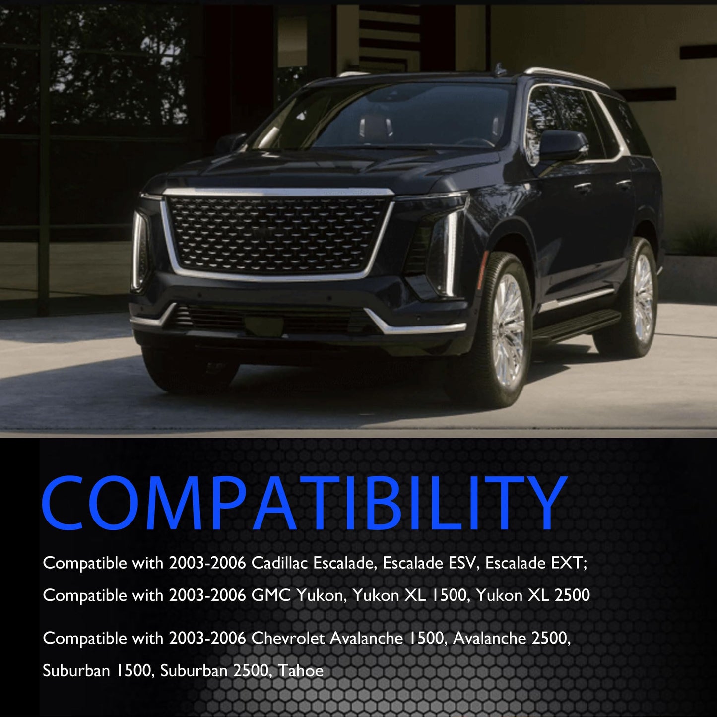 HiSport Driver Side Seat Heater Switch Control with Pedal - Compatible with Cadillac Escalade ESV EXT Chevy Avalanche 1500 2500 Suburban 1500 2500 Tahoe GMC Yukon XL 1500 2500 Replace 15116862