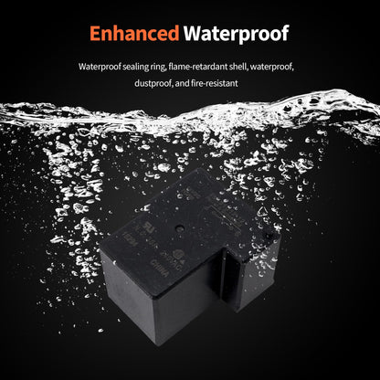 HiSport T9AS1D12-12 Power Relay 12VDC 30A SPST-NO PCB Compatible with PC Board or Panel-Mounted Applications