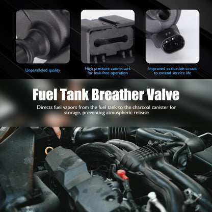 HiSport Fuel Tank Breather Valve - Compatible with BMW X1 2016-2020 Compatible with Mini Cooper 2019-2020 Cooper Clubman 2016-2020 Cooper Countryman 2017-2020 - Replace 13907614013