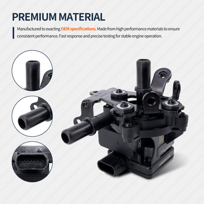 HiSport Vapor Canister Purge Valve Pump 12703879 - Compatible with Buick Encore GX Envision Cadillac CT4 CT5 XT4 XT5 Chevy Blazer Trailblazer Trax GMC Acadia 2019-2024 - Replaces 12712982 25204641