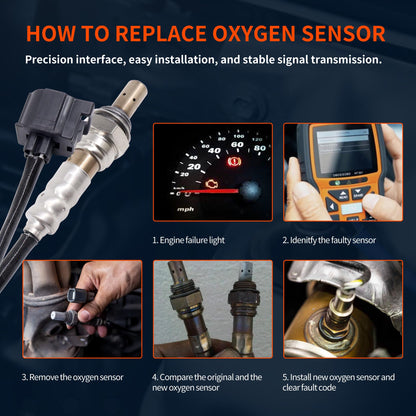HiSport 56028994AA O2 Oxygen Sensor Upstream Downstream - Compatible with Dodge Charger Dakota Durango Jeep Commander Grand Cherokee Replaces 56028994AB 05149170AA OS5249