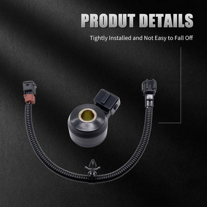 HiSport 22060-30P00 Knock Sensor with Harness Wire - Compatible with Infiniti G20 I30 Q45 QX4 J30 M30 Nissan Altima Sentra Frontier Xterra Maxima 200SX 240SX 300ZX Pathfinder Pickup Quest D21 NX