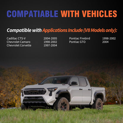 HiSport Fast LSX LS1 LS6 Intake Manifold Seal Orings Gasket Set Compatible with Camaro Corvette LS GTO LM7 LR4 LQ4 L59 LQ9 LM4 L33 Gen III FBody C5 G8 551281 5.7L