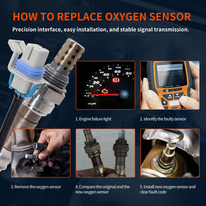 HiSport Oxygen O2 Sensor 12609457 234-4407 213-4229 Compatible with Cadillac Escalade & Chevrolet Avalanche Camaro Silverado Suburban Tahoe & GMC Sierra Yukon