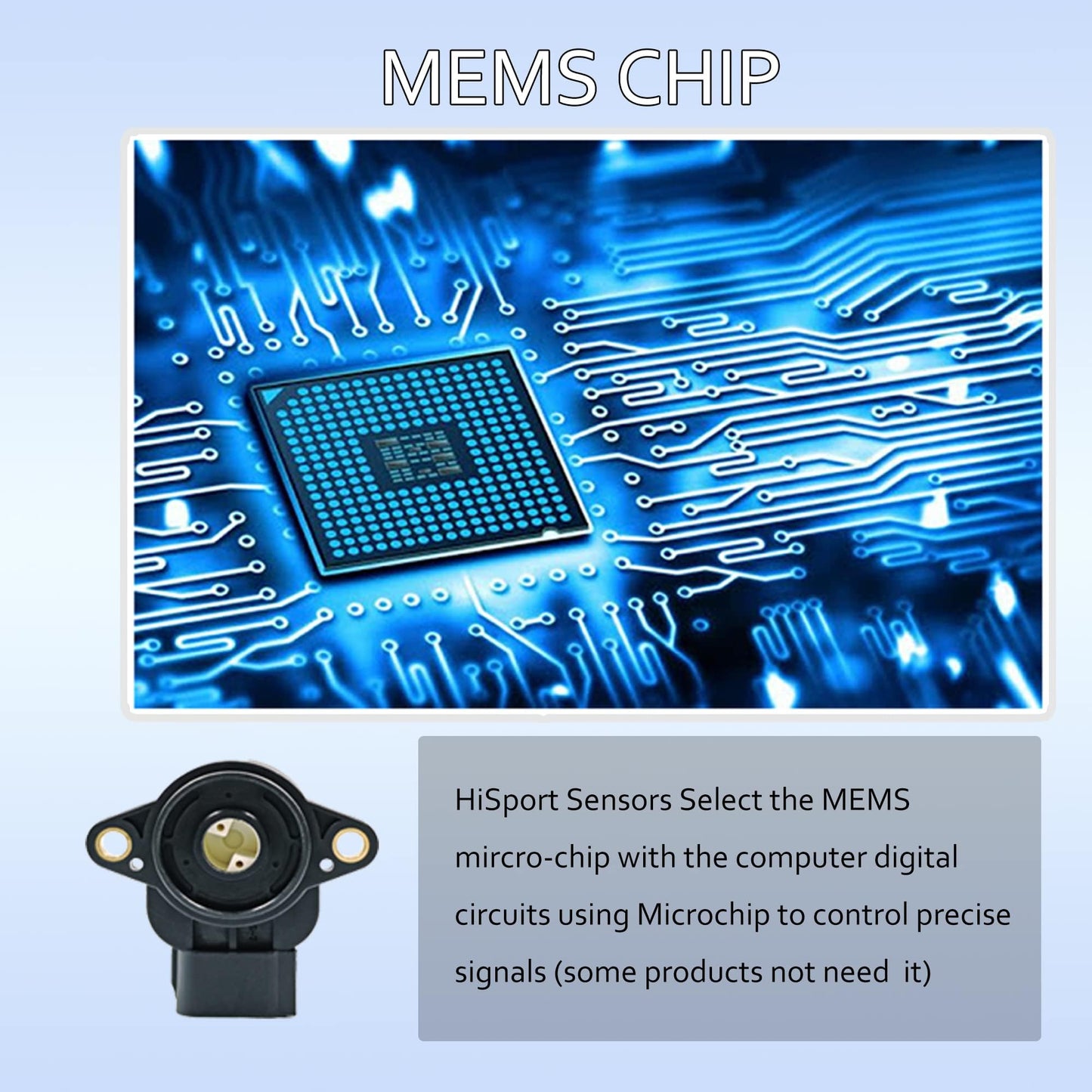 HiSport TPS Throttle Position Sensor Compatible with Toyota 4Runner Celica Hilux Tacoma Replacement for OEM 89452-35020 337-60761, 198500-1061, 8945235020, 1985001061, 88970220, 89452-35100