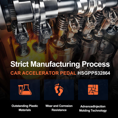 HiSport Acceleration Pedal with Position Sensor 25832864 699-105 15847349 Compatible with Cadillac Escalade & Chevrolet Avalanche Cheyenne Silverado Suburban Tahoe & GMC Sierra Yukon & Hummer H2