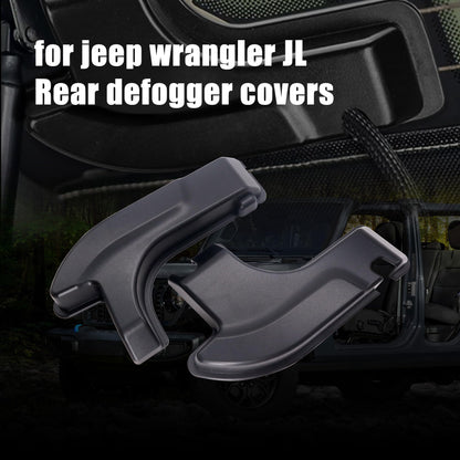 HiSport Rear Defogger Cable Cover - Compatible with Jeep Wrangler JL 4xe 2018-2024 Interior Accessories - Easy Installation