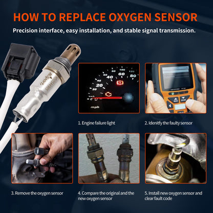 HiSport 234-4905 O2 Oxygen Sensor - Compatible with Nissan 2013-2018 Altima 2.5L Downstream - Replace 2344905 226A03TA0B