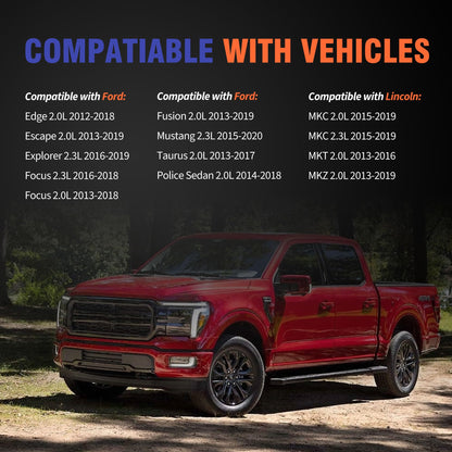 HiSport Valve Cover Gasket - Compatible with Ford Edge Escape Explorer Focus Focus Fusion Mustang Special Service Police Sedan Taurus Lincoln MKC MKC MKT MKZ 2.0L 2.3L 2012-2020 - Replace VS50878R