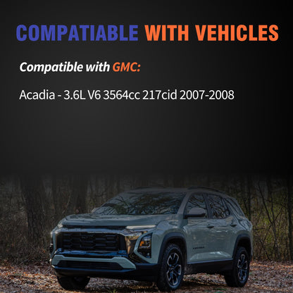 HiSport Engine Valve Cover Gasket Set - Compatible with GMC Acadia 3.6L V6 3564cc 217cid 2007-2008 - Replace VS50726R