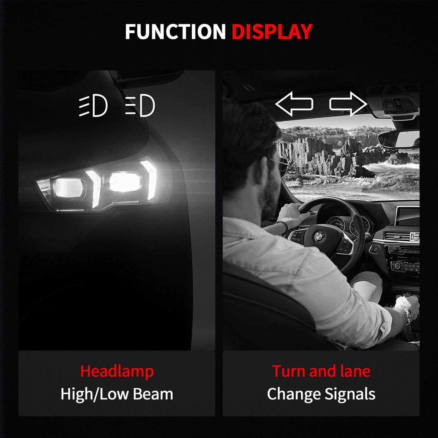 HiSport 25540-ET11E Headlight Signal Fog Light Switch Compatible with Nissan Frontier 2007-2015 Pathfinder 2008-2010 SENTRA 2008-2012 Xterra 2008-2015 Sentra 2008-2012 Turn Signal Fog Light Switch