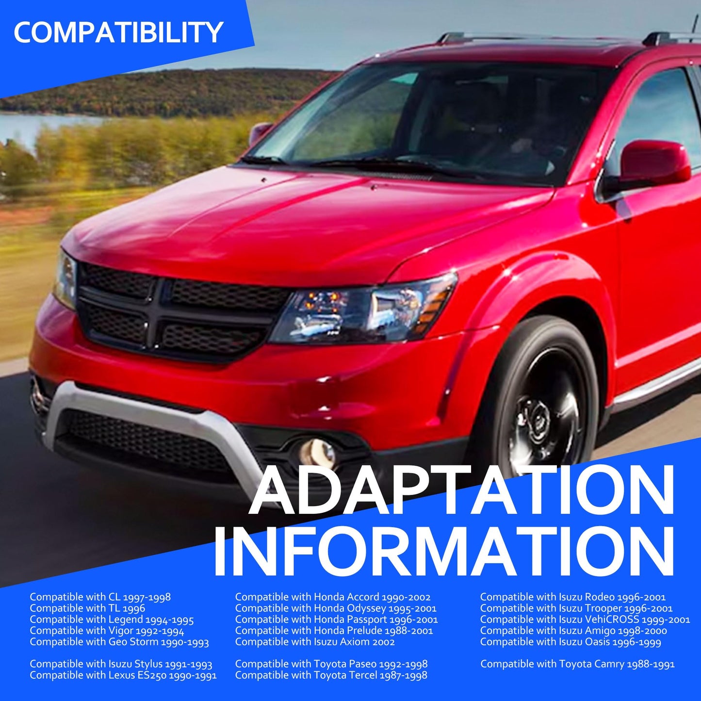 HiSport PCV Valve - Compatible with Honda Accord Odyssey Passport Prelude | Isuzu Axiom Rodeo Trooper | NSX Integra SLX TL CL TL Legend Vigor - Replace 045-0262