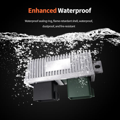 HiSport YC3Z12B533AA Diesel Glow Plug Control Relay Module Glow Plug Switch Compatible with Ford E-350 F-250 F-350 F-450 Super Duty Powerstroke 6.0L 7.3L 6.4L Replacement for 1828565C1 904-282