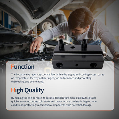 HiSport 8L90 Transmission Fluid Thermal Bypass Valve 125071000 Compatible with Chevrolet GMC 2015 2016 2017 2018