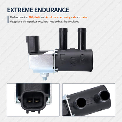 HiSport Evap Vapor Canister Purge Solenoid Control Valve 14930-1KC0A - Compatible with NISSAN JUKE NOTE SENTRA VERSA - replaces 149301KC0A 149301KC1A