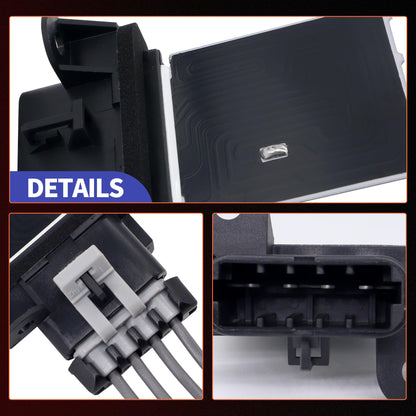 HiSport HVAC Fan Blower Motor Resistor with Wire Harness 973-582 Compatible with Toyota Tacoma 2005-2014 Replacement for 87138-04052 8713804052 RU746 RU1435