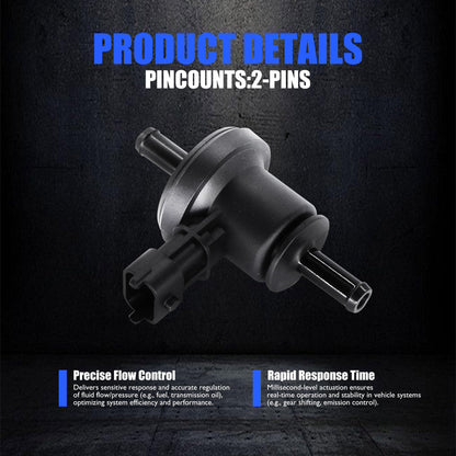 HiSport 28910-26900 Canister Purge Valve - Compatible with Hyundai Accent 2006-2011 Elantra 2007-2012 Equus 2011-2013 Genesis 2009-2014 Compatible with Kia Rio 2006-2012 Rio5 2006-2011 Soul 2010-2011