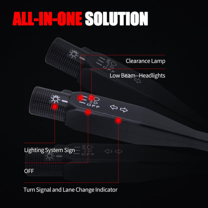 HiSport 25540D4500 Multifunction Turn Signal Switch Compatible with Nissan D21 Pickup 1986 1987 1988 1989 1990 1991 1992 1993,Pathfinder 1987 1988 1989 1990 1991 1992,Sentra 1987-1990,Stanza 1987-1989