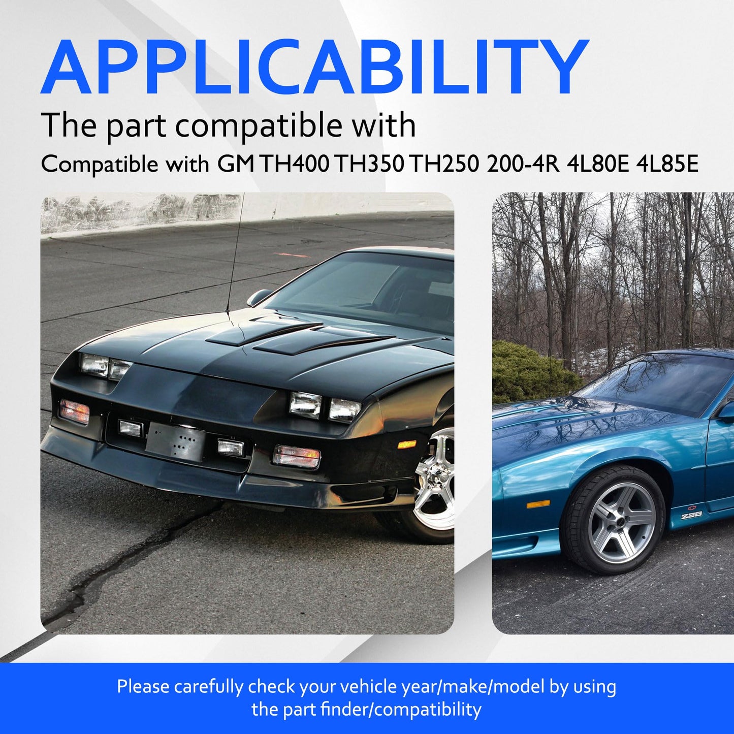 HiSport Bracket and Lever Kit - Automatic Transmission Shifter Cable Bracket Kit Compatible with GM TH400 TH350 TH250 200-4R 4L80E 4L85E