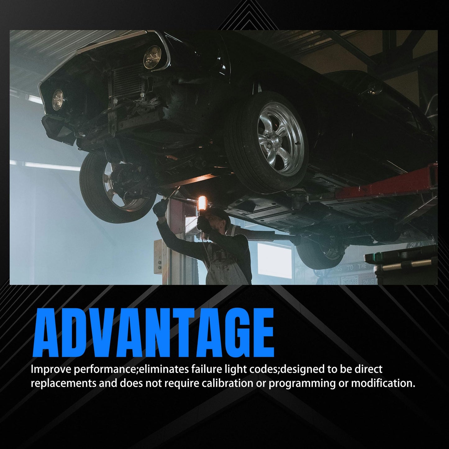 HiSport 56041479AC Crankshaft Position Sensor Compatible with Dodge Dakota 2004-2010, Durango Nitro Ram 1500 Pickup, Jeep Commander Grand Cherokee Liberty, Mitsubishi Raider, Ram 1500 Dakota