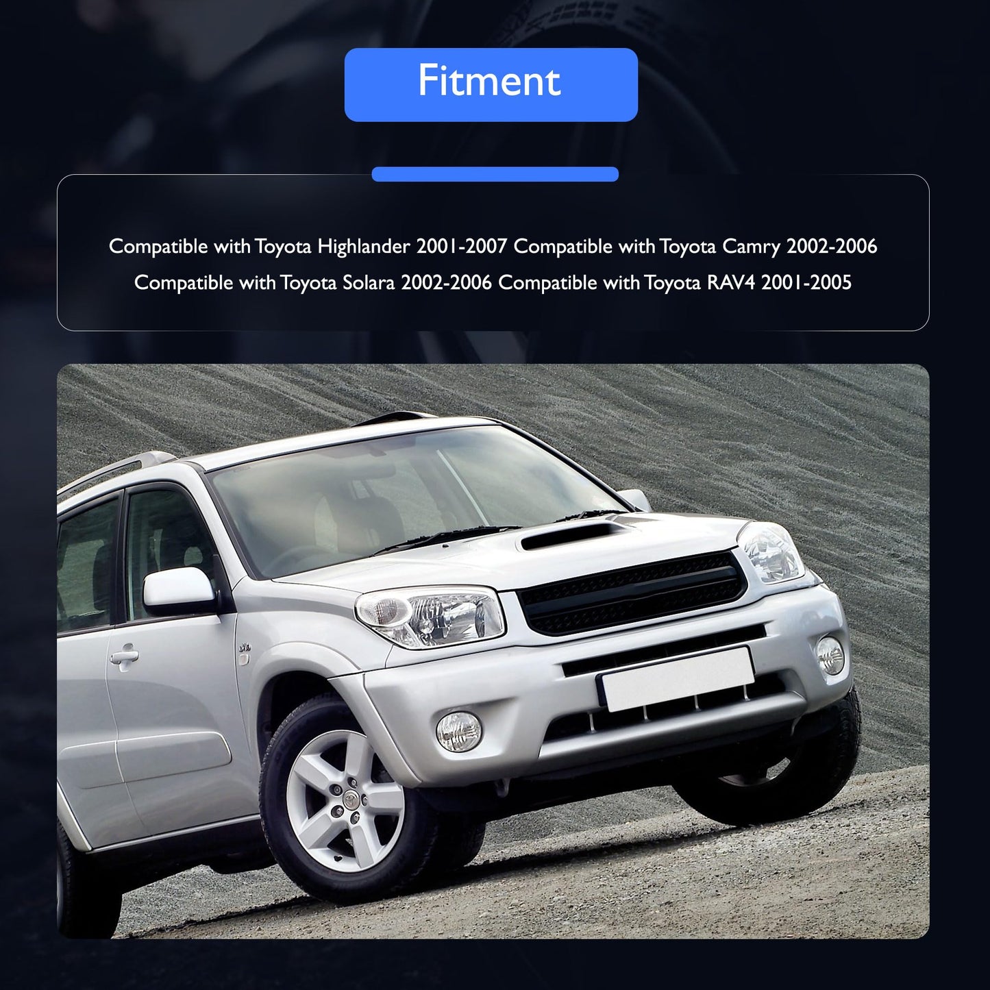 HiSport ES71183 Engine Cylinder Head Bolt Set - Compatible with Toyota Highlander 2001-2007 Camry 2002-2006 Solara 2002-2006 RAV4 2001-2005 2.0L 2.4L