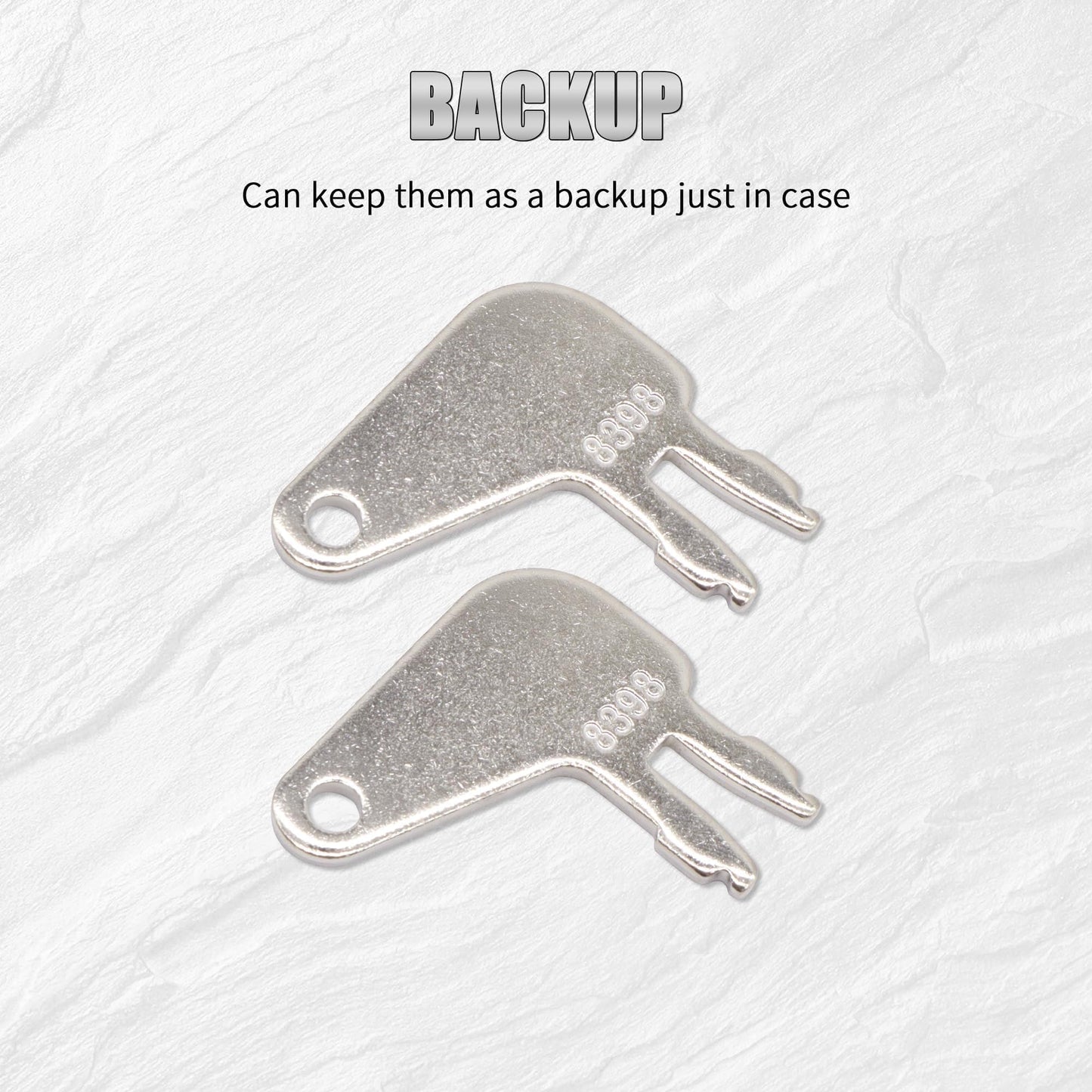 HiSport 5P8500 Heavy Equipment Master Keys Compatible with Cab Doors Side Panels Cat Padlocks Cat Dozers Backhoes Compactors Articulated Trucks Excavators Cat Equipment Battery