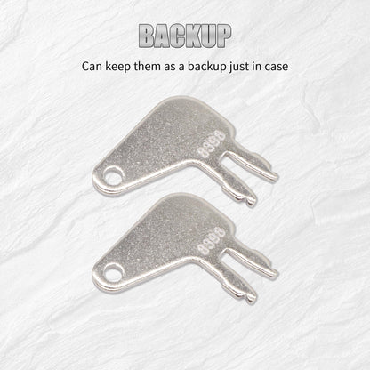 HiSport 5P8500 Heavy Equipment Master Keys Compatible with Cab Doors Side Panels Cat Padlocks Cat Dozers Backhoes Compactors Articulated Trucks Excavators Cat Equipment Battery