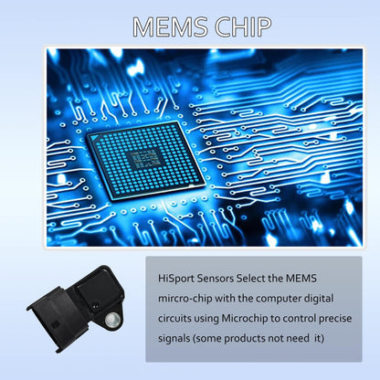 HiSport MAP Sensor Manifold Absolute Pressure Sensor Compatible with Hyundai Elantra Sonata KIA Repalcement for 39300-2B000, 39300-03000, AS417, AS417T