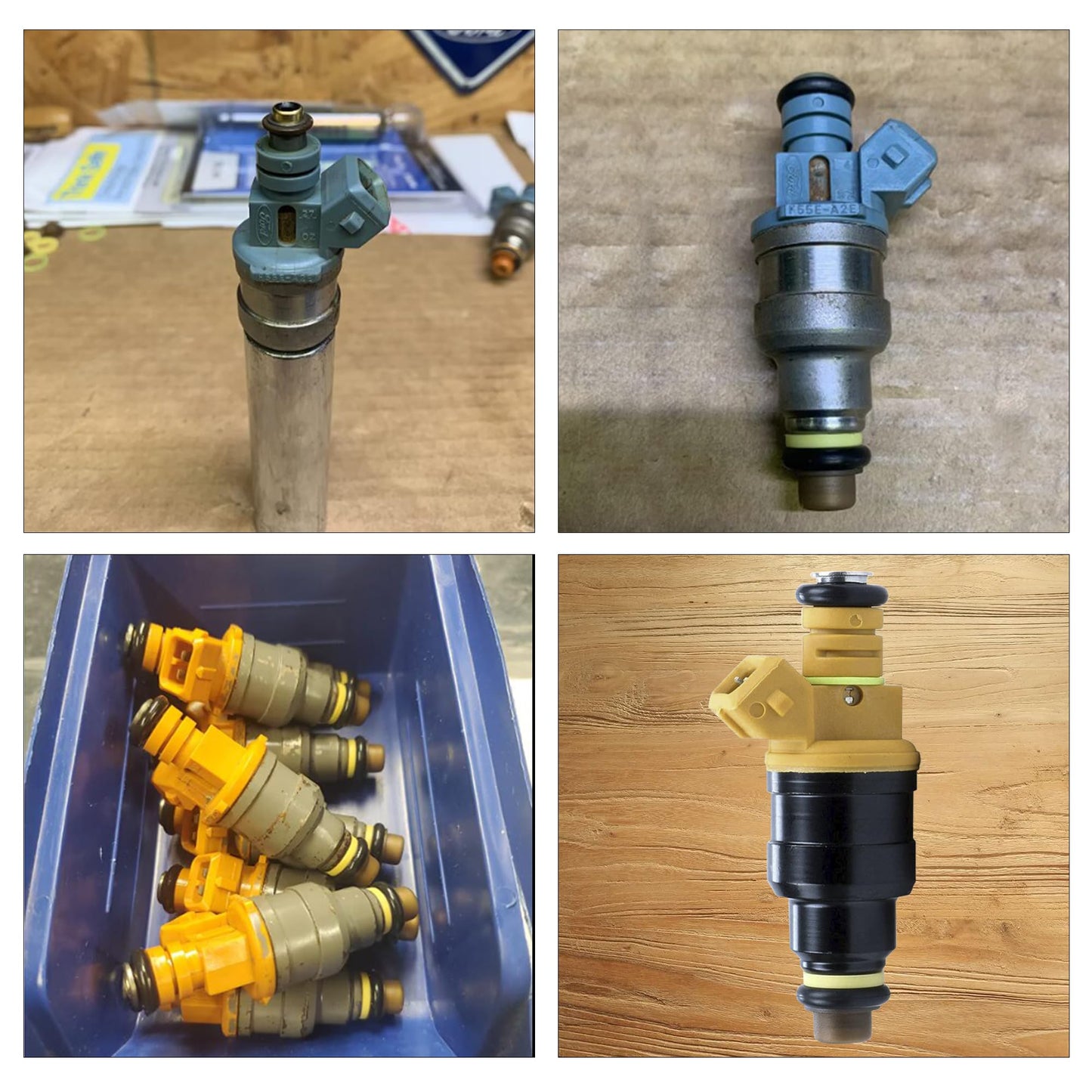 HiSport Fuel Injector Rebuild Service Repair Kits - O rings, Spacers, Pintle Caps, Micro Basket Filters + Removal Tool (100set/box)