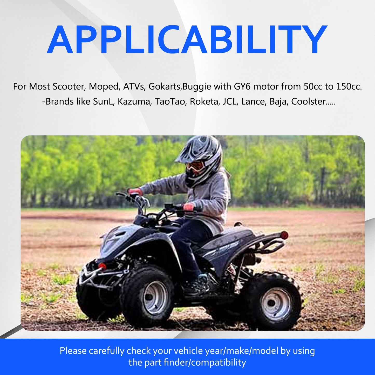 HiSport Voltage Regulator Rectifier - Compatible with Tao Tao AMT50-A1 CY50-A Roman 50 Verucci VC50TS-3M