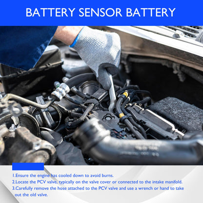 HiSport Positive Crankcase Ventilation (PCV) Valve - Compatible with Buick Encore Regal Sportback Regal TourX Regal Compatible with Cadillac ATS CTS Compatible with Chevy Malibu - Replace 12637666