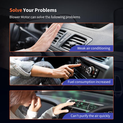 HiSport HVAC Heater Blower Motor Assembly 700248 Compatible with Mercedes-Benz C250 C300 C350 C63 E300 E350 E550 E63 GLK250 GLK350 SLS AMG, Replacement for PM4030, MB3126112, 2048200208