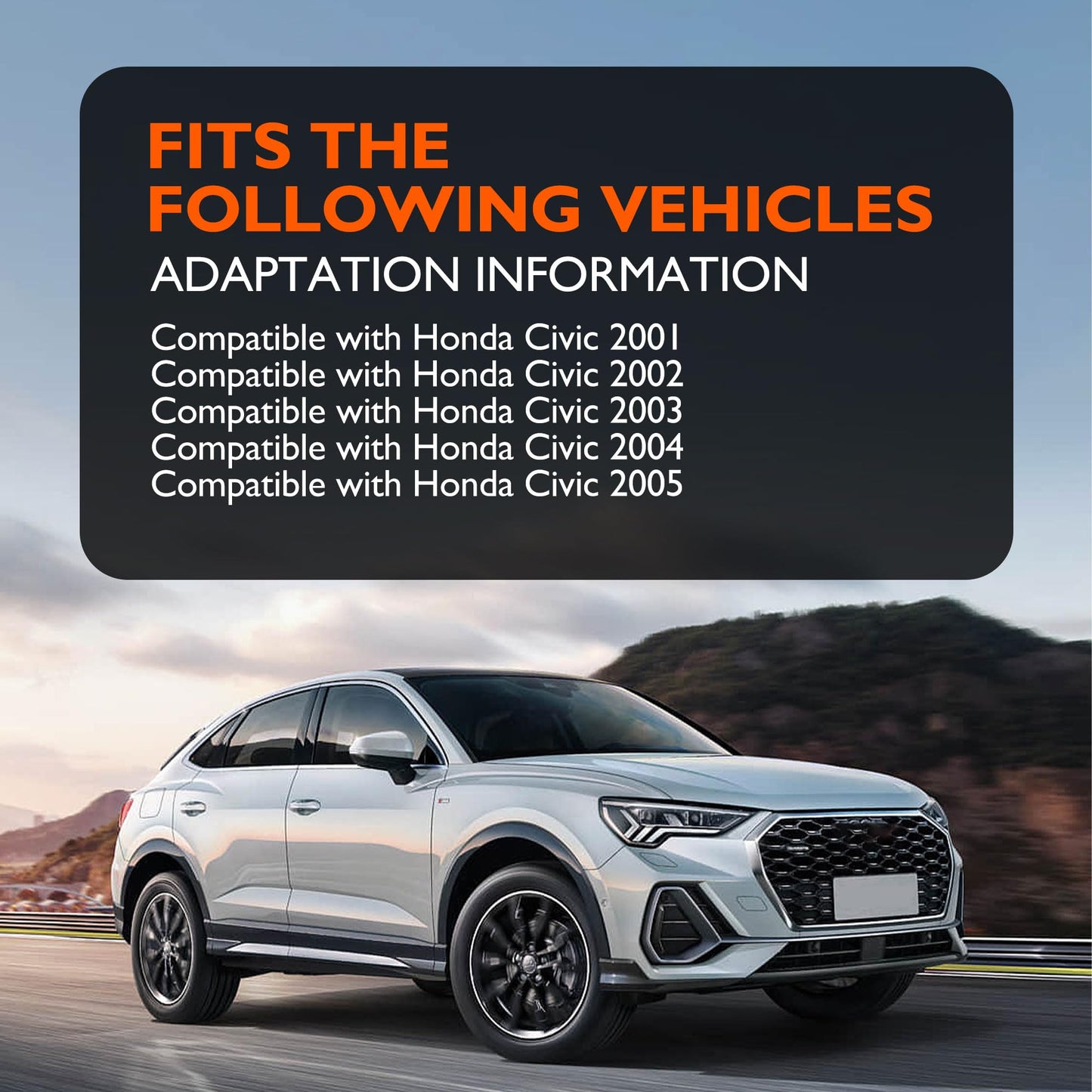 HiSport 37840-RJH-006 Camshaft Position Sensor - Compatible with Honda Civic 2001 2002 2003 2004 2005