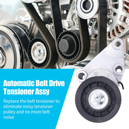 HiSport 38158 Belt Tensioner Compatible with Buick Rainier, Cadillac Escalade, Chevrolet Avalanche Express 1500 2500 3500 Suburban Tahoe, GMC Envoy Savana Sierra, Hummer H2, Isuzu NPR, Saab 9-7X