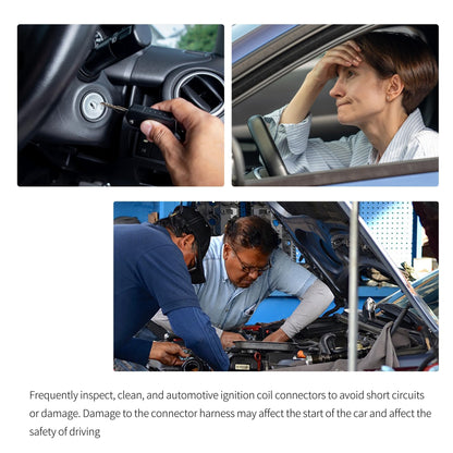 HiSport L4 Ignition Coil Connector Harness Replacement for Honda and Acura 2009-2019,4PCS