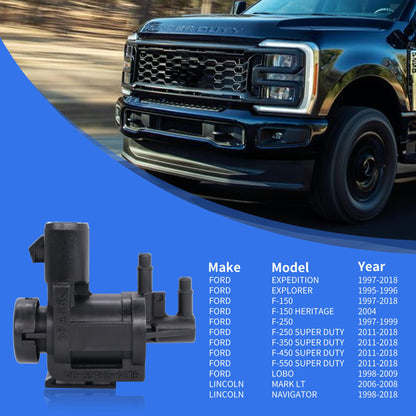 HiSport 7L1Z-9H465-B 4X4 4WD Vacuum Solenoid Purge Valve Locking Hub - Compatible with Ford Lincoln 1994-2018 - Replaces 9L14-9H465-BA 6L3Z-9H465-A