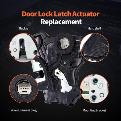 HiSport Rear Right Passenger Side Door Lock Latch Actuator Motor 931-404 Compatible with Toyota Lexus ES350 RX450h GX460 Camry 4Runner Rav4 2007-2017 Replacement for Scion xB Replaces 69050-06100