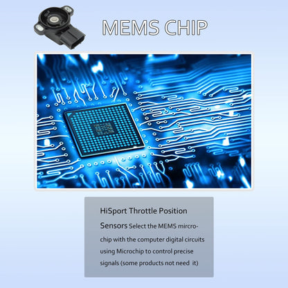 HiSport 8945230150 TPS Throttle Position Sensor - Compatible with Lexus ES300 GS300 GS400 GS430 IS300 LS400 LS430 LX470 SC300 SC400 SC430 Toyota Camry Prius Sequoia 2004 TPS Body Sensor