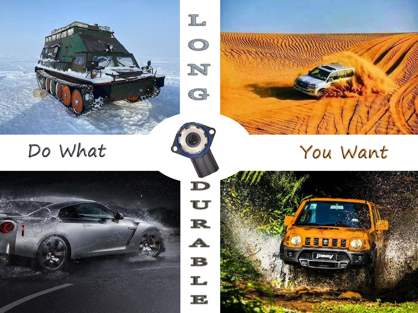 Throttle Position Sensor TPS274 Compatible with Ford Mercury Mazda Escape EcoSport Focus Ecosport Mondeo Ranger B2300 Tribute Mariner 2.3L L4