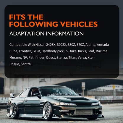 HiSport 20Pcs Push Type Bumper Cover Retainer - Compatible with Nissan Infiniti Mitsubishi Chrysler Dodge Replaces 01553-09321 MR328954